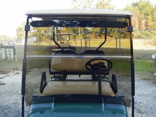 EZGO Windshield for TXT & Medalist Golf Carts 1994-2013 Tinted Acrylic