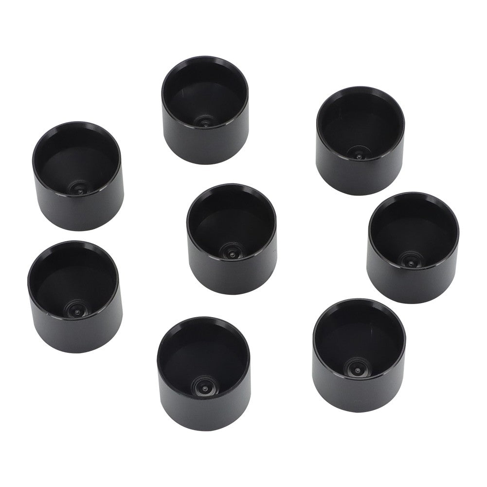 Set of 8 Anodized Aluminum Non-Freeze Plugs for Maglite C Cell Flashlights