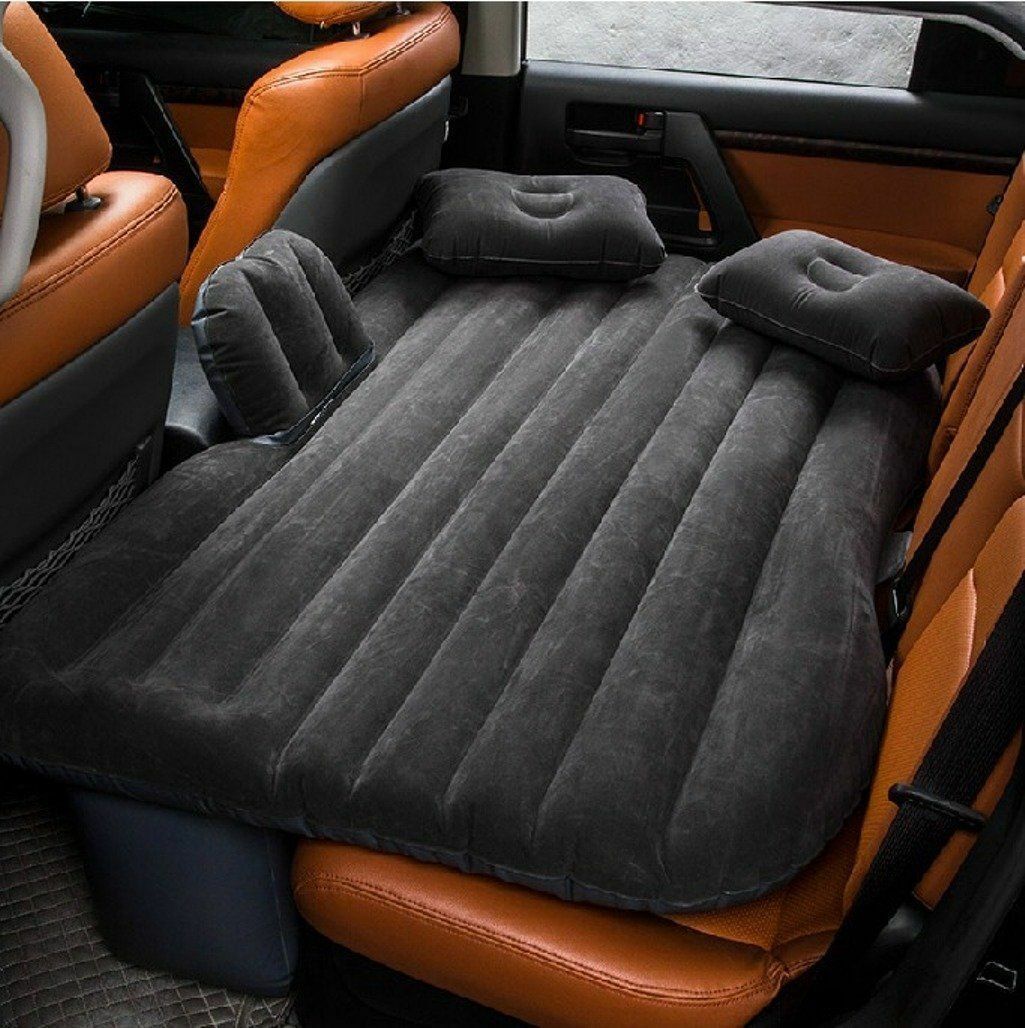 Inflatable Car Bed Mattress with Pump for Travel & Camping