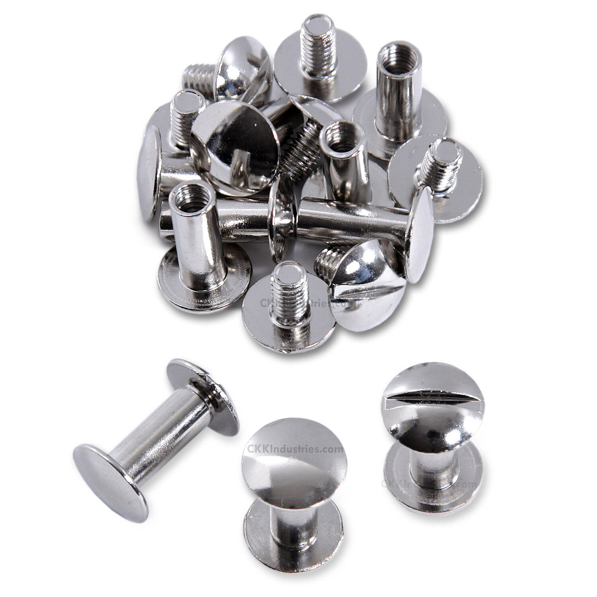 Chicago Screws Holster Mounting Hardware for DIY KYDEX Leather Holsters