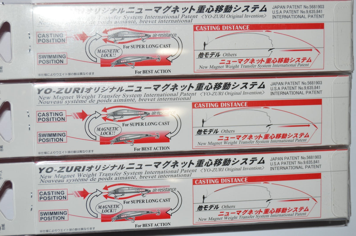 Floating Fishing Lures Set - Yo-Zuri Mag Darter Assortment 125mm 1oz Long Cast