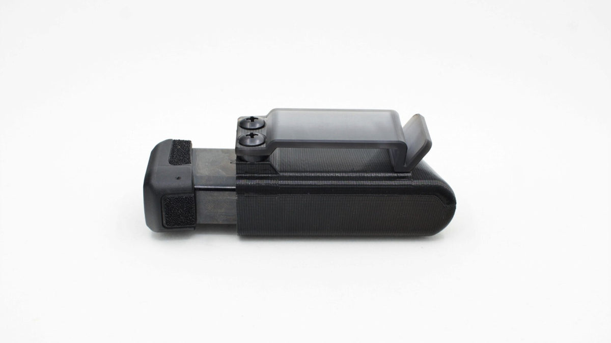 MAG POUCH FOR RUGER LCP MAX 380 - RH SHOOTER IWB LEFT HIP FORWARD 1½"