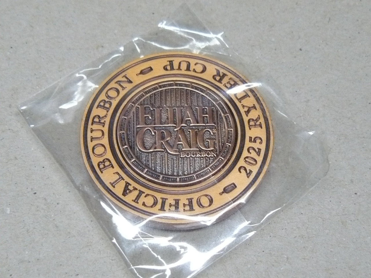 Golf Ball Marker Elijah Craig Ryder Cup 2025 Copper Official Bourbon