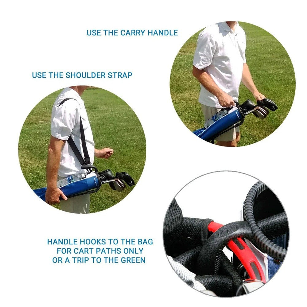 Golf Pitch 'n' Putt Stand Bag with Stand and Lightweight Design