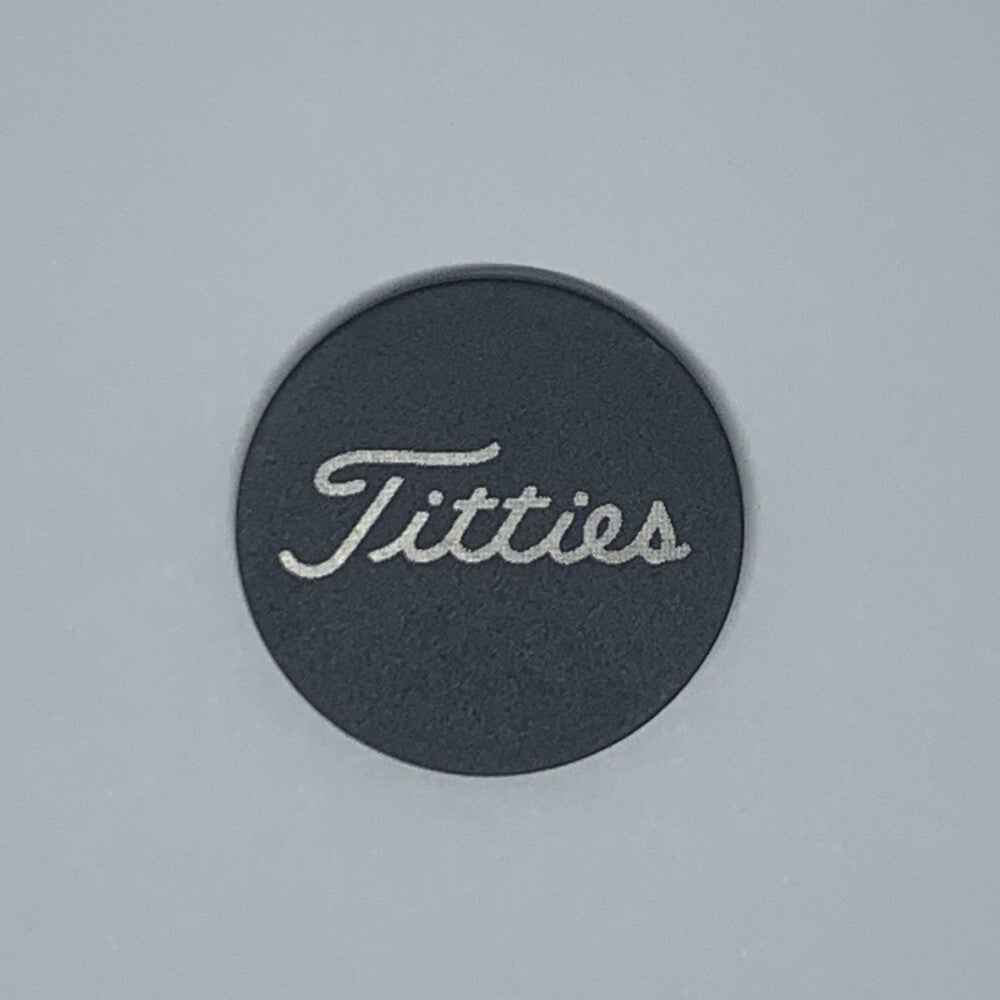 Golf Ball Marker & Divot Repair Tool Set - Laser-Etched Stainless Steel with Gunmetal Finish