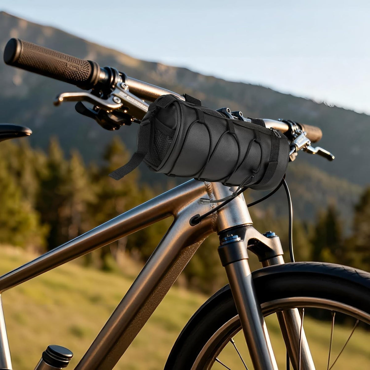 Waterproof Bicycle Handlebar Bag 2.5L - Durable Cycling Storage