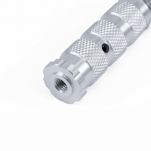 Universal 8mm Motorcycle Foot Pegs with Bolts - Anti-Slip Aluminum Pedals
