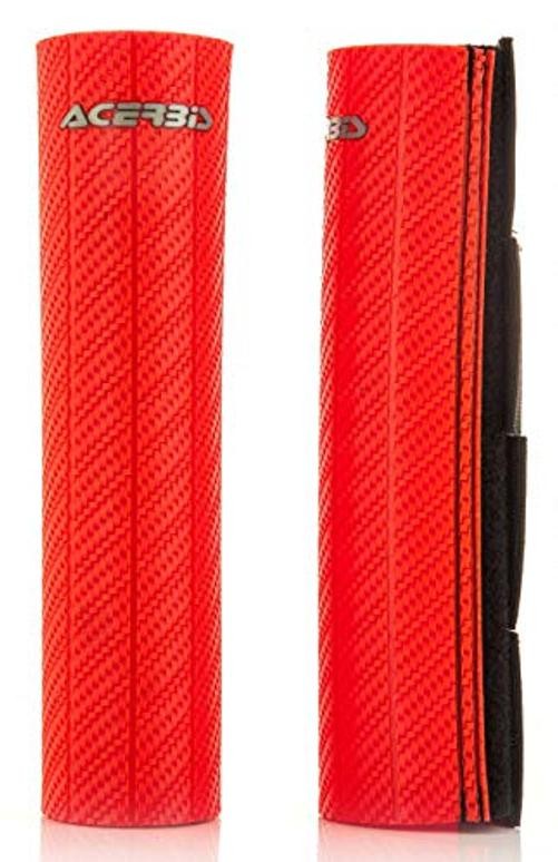 Red Fork Guards for Honda CRF250R 2004-2026 & CRF450R 2002 Motorcycle Protection