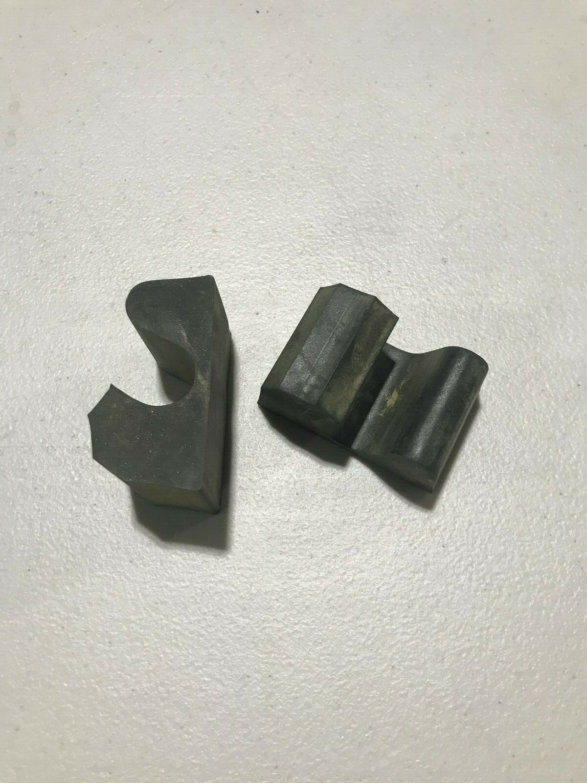 Vintage Snowmobile Ski Stops for Polaris 71-83 Leaf Spring Models - Pair