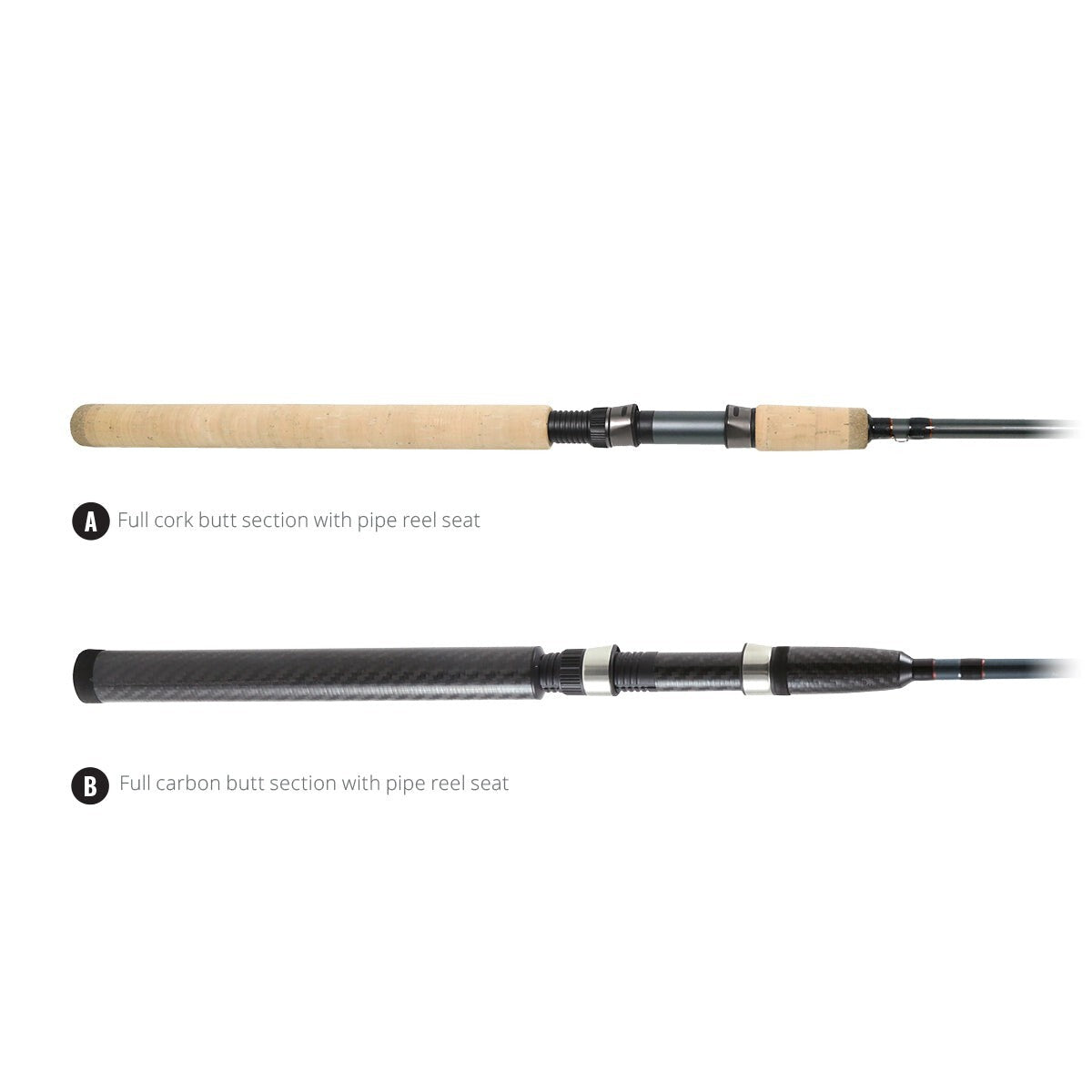 Travel Spinning Rods for Freshwater & Saltwater Fishing - Multiple Models