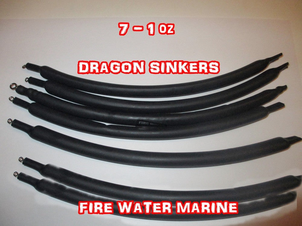 Flexible Snagless Drifting Sinkers for Catfish Fishing - 1oz, 2oz, 4oz