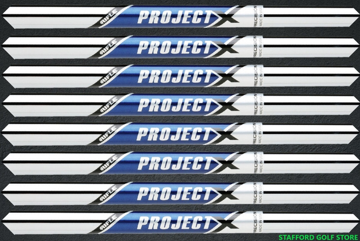 Project X Rifle .355 Taper Tip Steel Iron Shafts Set for Golf Clubs