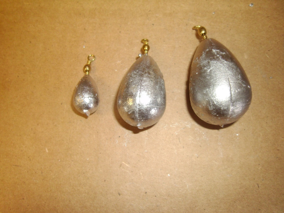 Swivel Sinkers for Fishing, 1oz to 12oz, Bulk 5lb Bag - Saltwater & Freshwater
