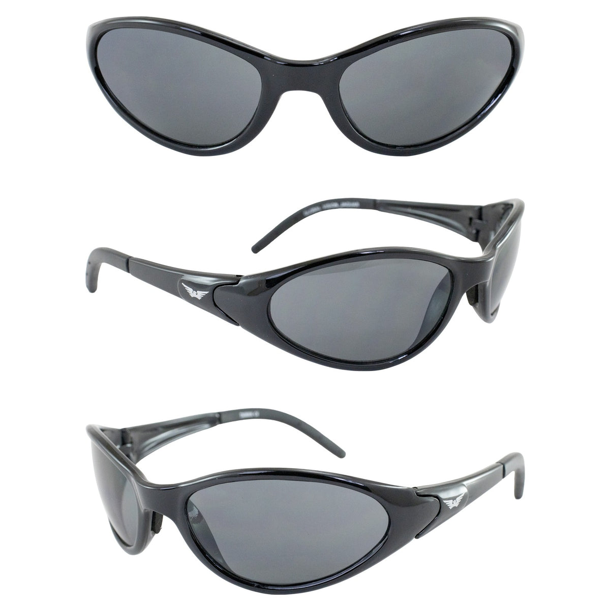 Ski Goggles with Smoke Tint Lenses UV400 Shatterproof Polycarbonate