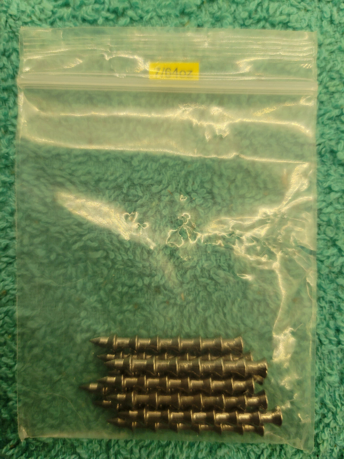Tungsten Nail Sinkers for Soft Plastic Baits Fishing Weights 10 Pack - Multiple Sizes