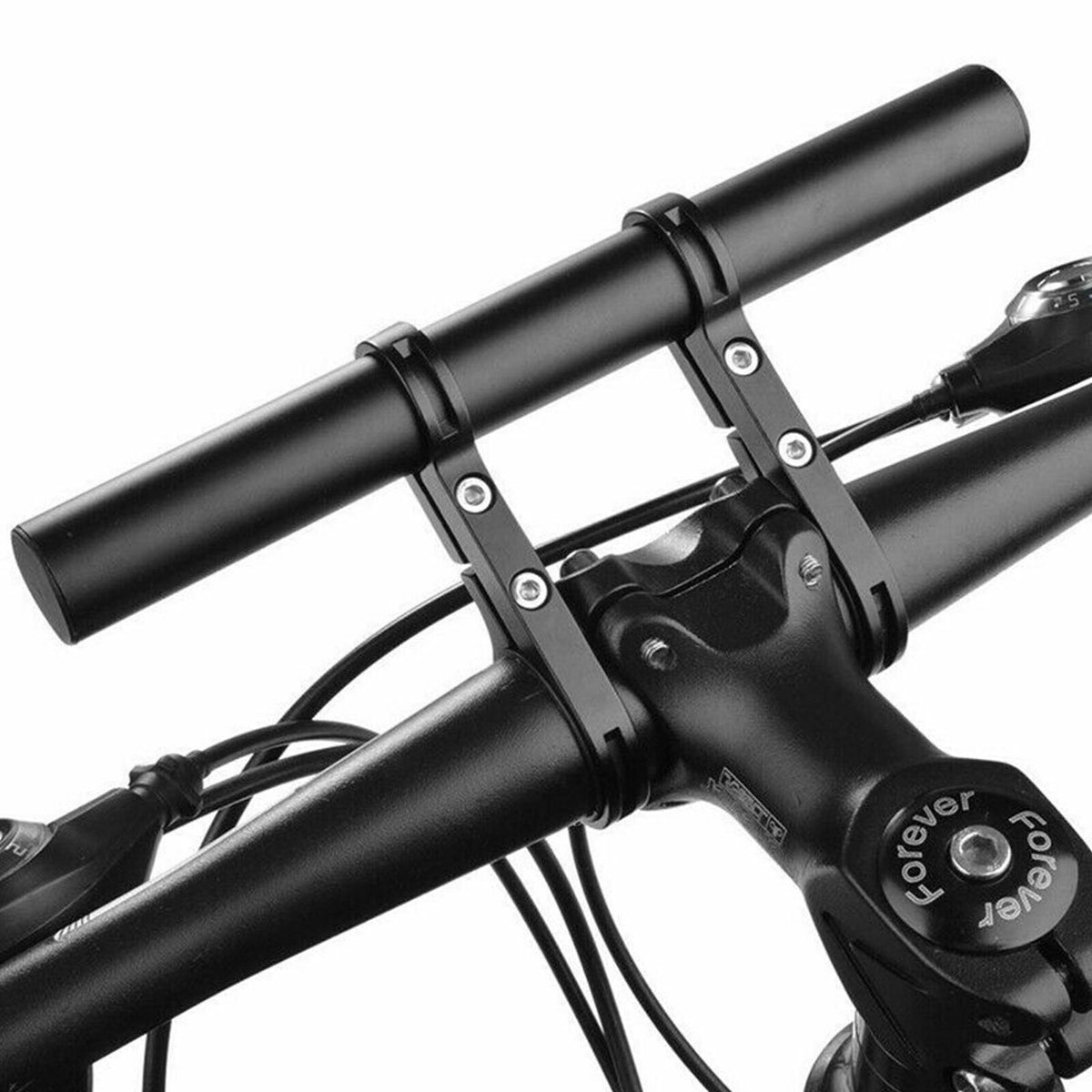 Mountain Bike Handlebar Fork Stem Riser Extender Adjustable Height