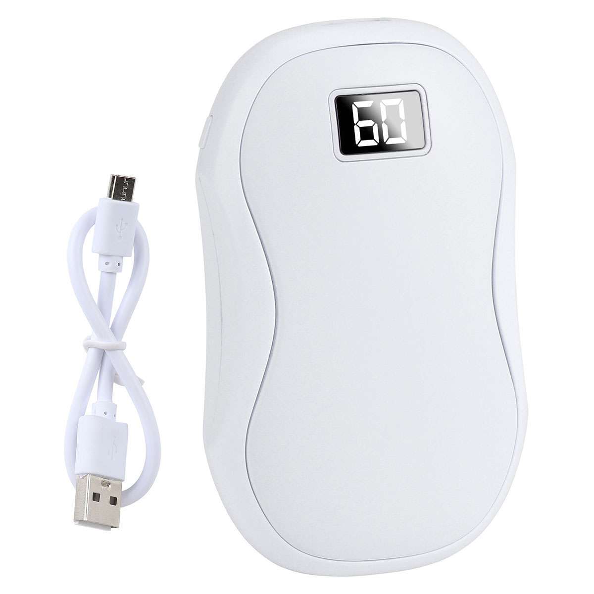 Rechargeable Hand Warmer Power Bank 5000mAh Portable USB Heater Winter Gift