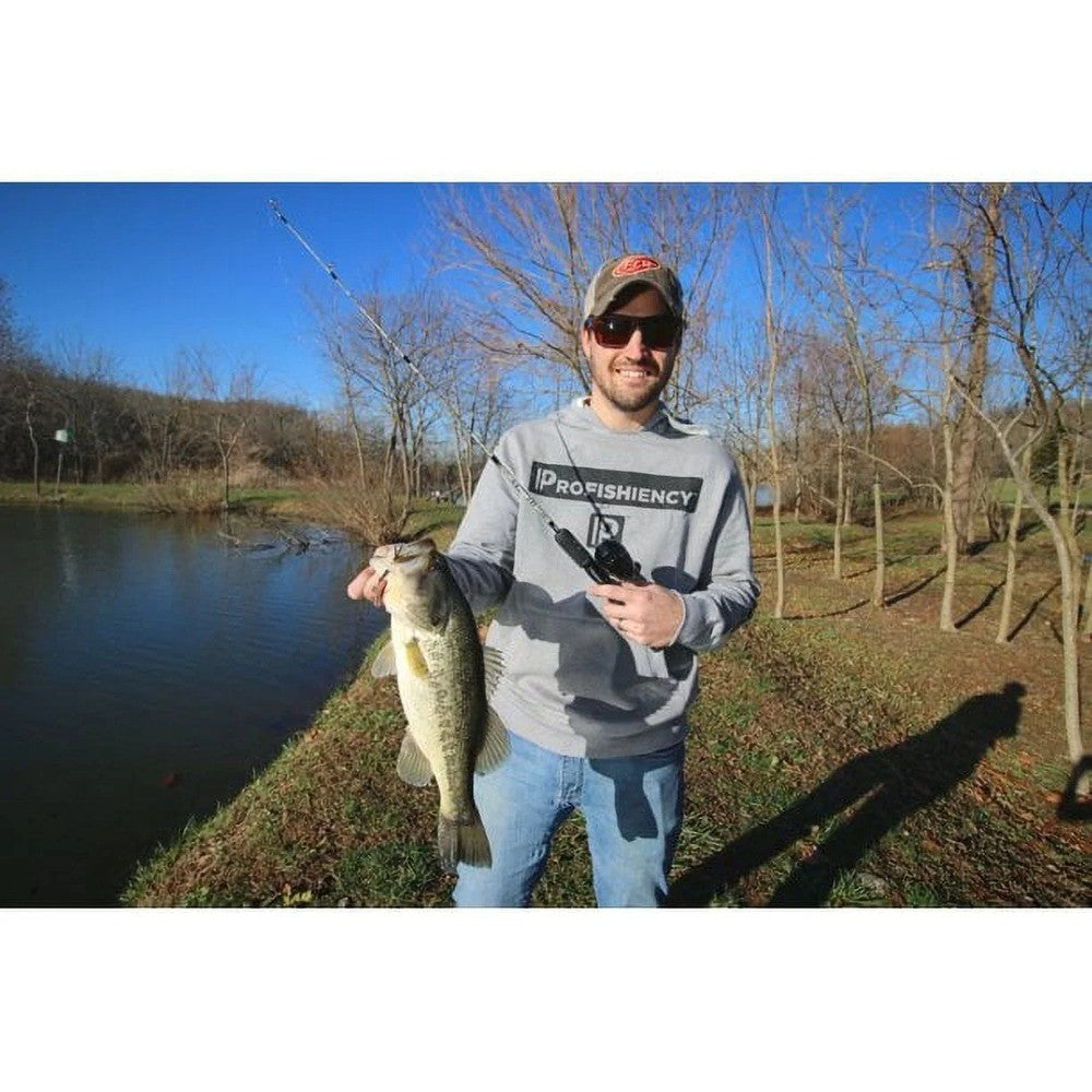 34-Inch Fiberglass Spinning Fishing Combo with Micro Reel and Camo Pattern