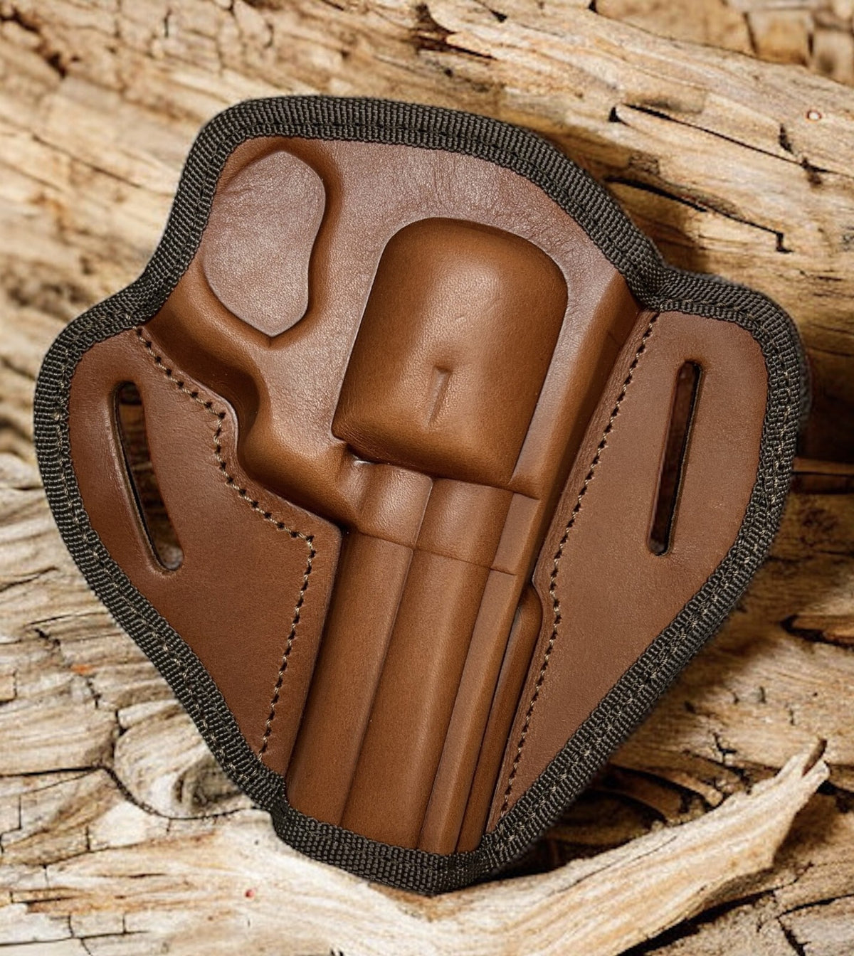 4-Inch Taurus Tracker 627 Right Hand Leather Belt Holster