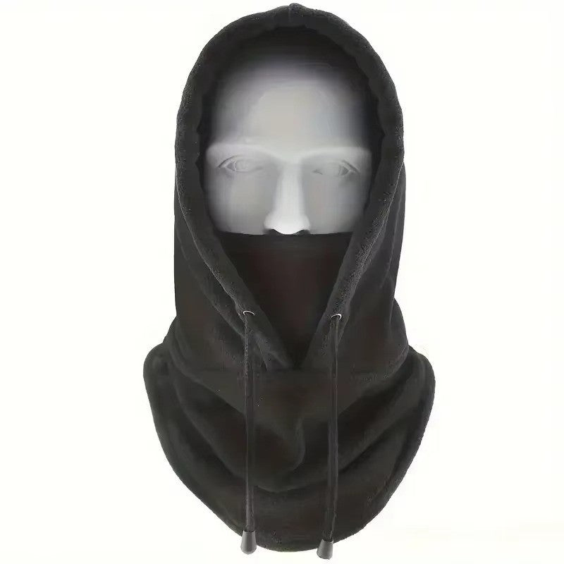 Full Face Ski Mask with Windproof Fleece Neck Warmer for Winter Cold Weather