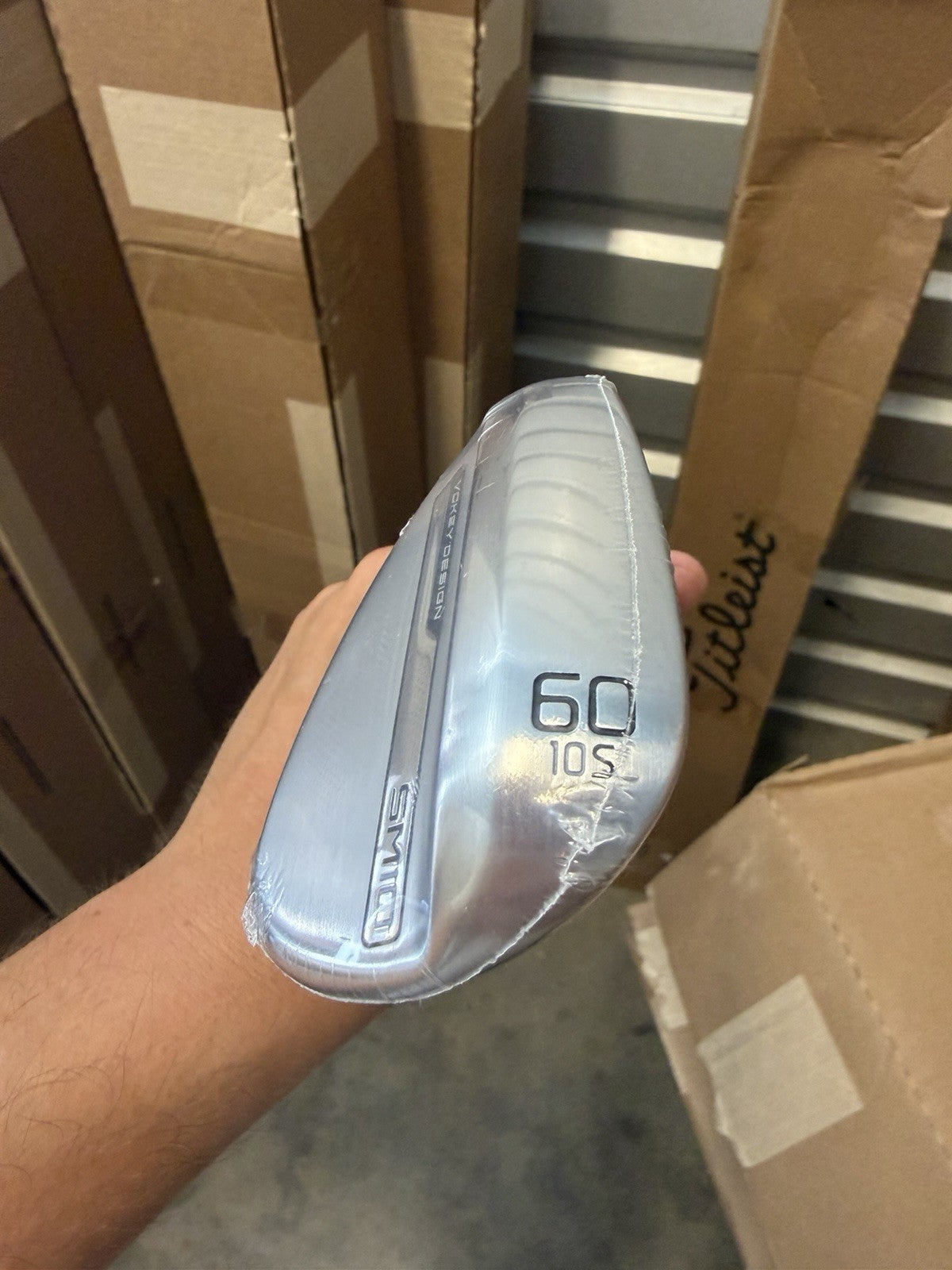 Golf Wedge 60° 10S Left Hand Chrome Vokey SM10 Flex