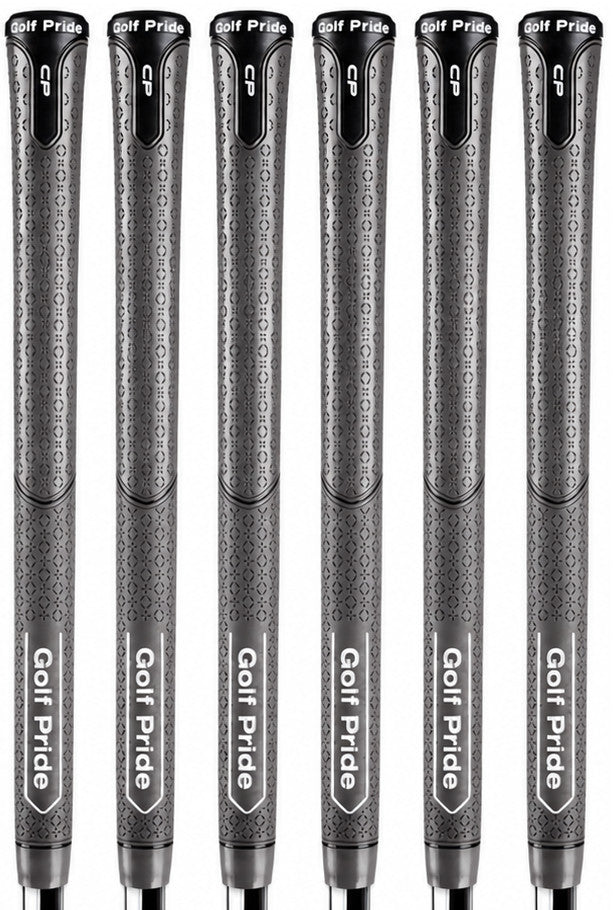 Golf Pride CP Plus4 Standard Size Golf Grips Set of 6 - Enhanced Comfort & Control