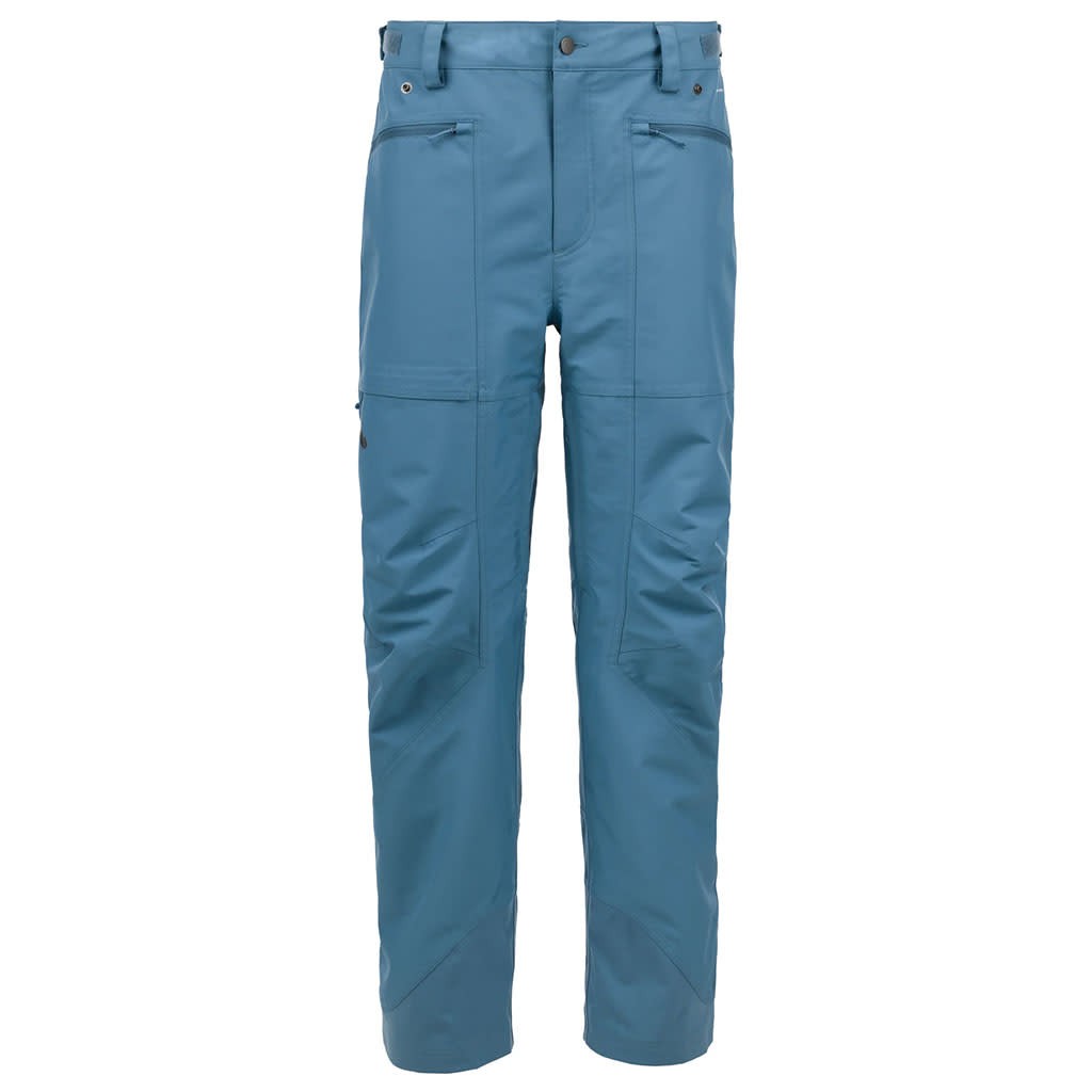 Men's Ski Pants Waterproof Breathable Snow Pants with Fleece Lining