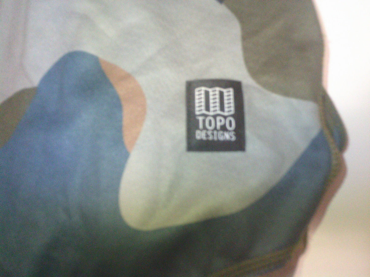 Men's Green Camo Hoodie 2XL - Topo Design Outdoor Apparel