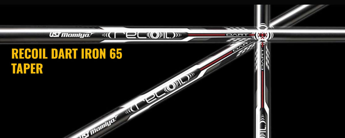 Golf Iron Shaft Recoil Dart .355 Taper Tip for 65/90/105 Models - Multiple Flex & Length Options