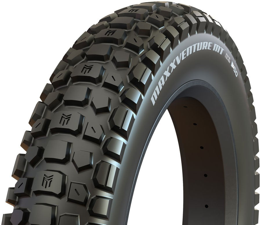 Off-Road Dual-Purpose E-Bike Tire 20x4.0 - Reinforced Sidewalls, Durable