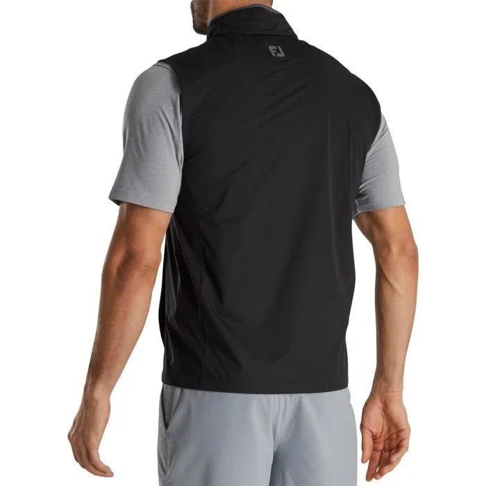 Waterproof Rain Vest for Men - Light, Windproof, Seam-Sealed Outerwear - XXL