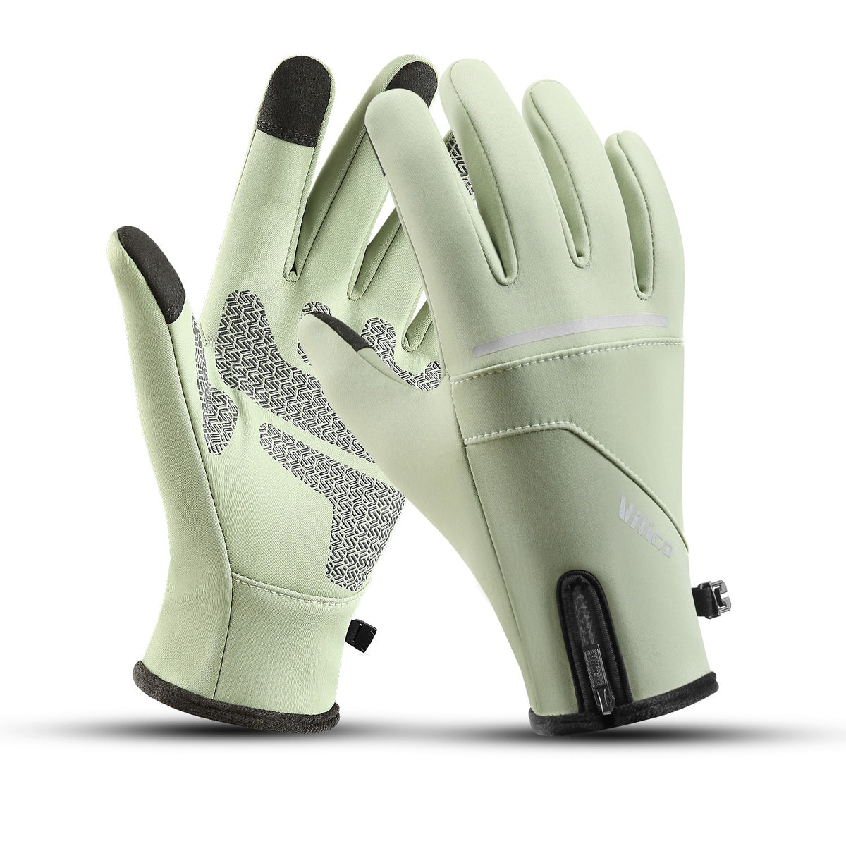 Winter Thermal Touchscreen Gloves with Non-Slip Grip for Running & Driving