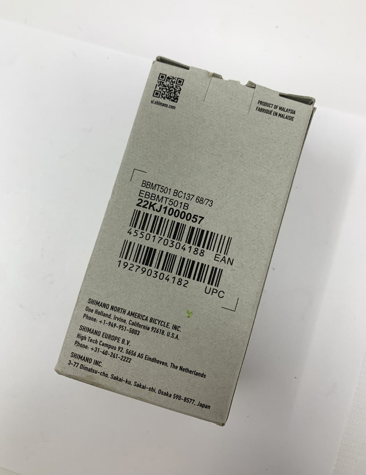 Shimano BB-MT501 BSA 68/73 Bottom Bracket - New Bicycle Part
