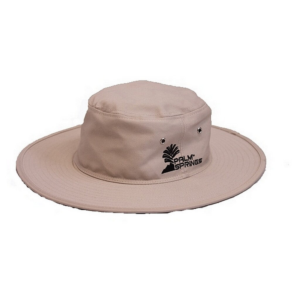 Sun Protection Bucket Hat with Rigid Brim for Golf - Palm Springs Aussie Style
