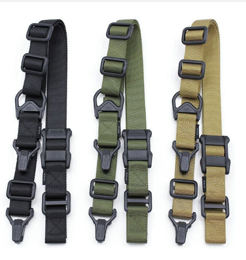 Multi-Mission Tactical Sling System - Adjustable, Dual-Mode, Nylon Webbing