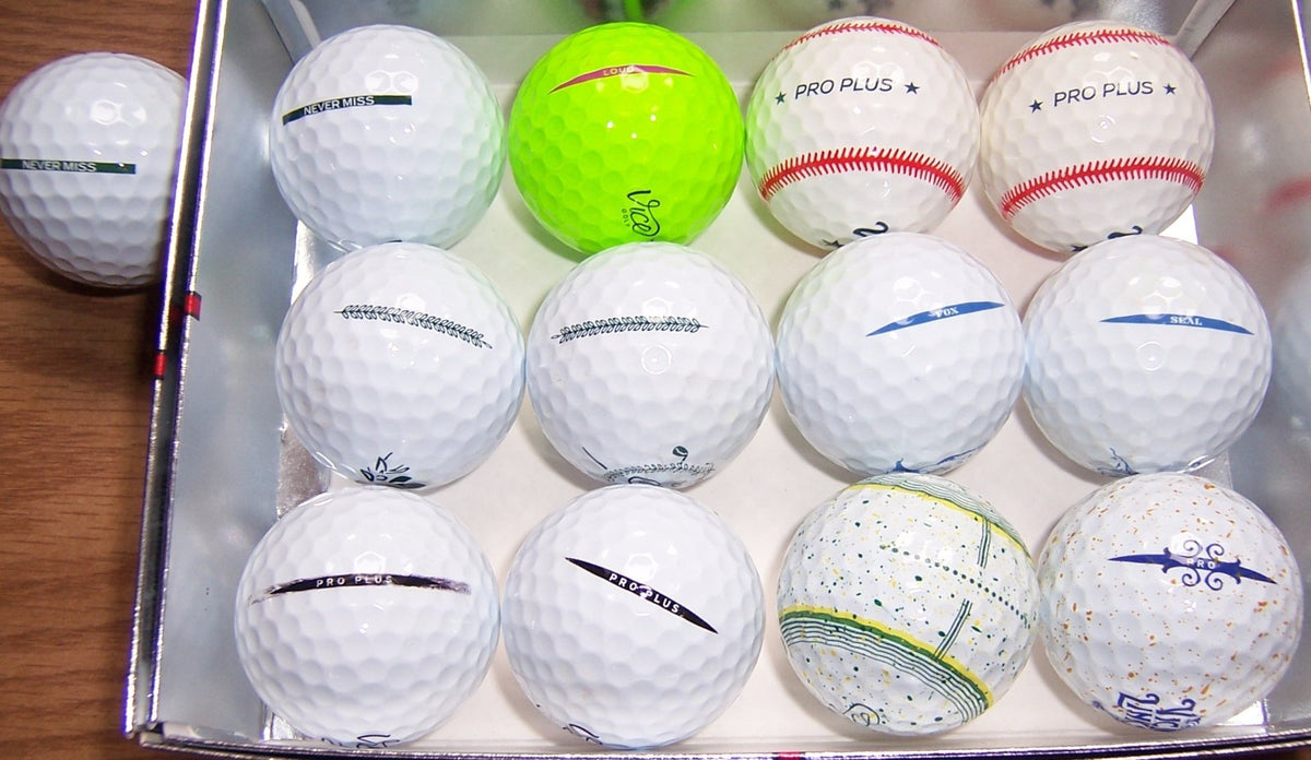 Collectible Vice Golf Balls Assortment - Mint & Near Mint Condition