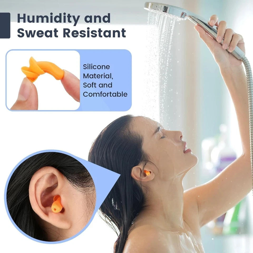 Hearing Protection Ear Plugs 10 Pairs Noise Reduction for Shooting & Range