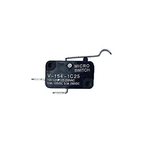 Golf Cart Micro Switch for Forward Reverse Control - Black, 2 Terminals