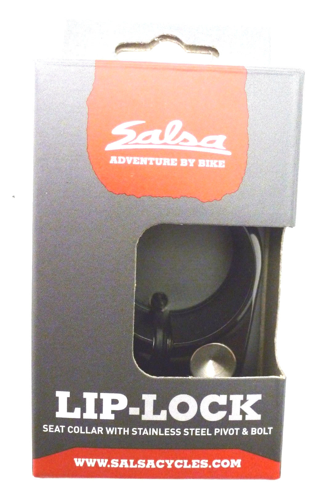 Salsa Lip Lock Seatpost Clamp Black 36.4 mm Bicycle Lock