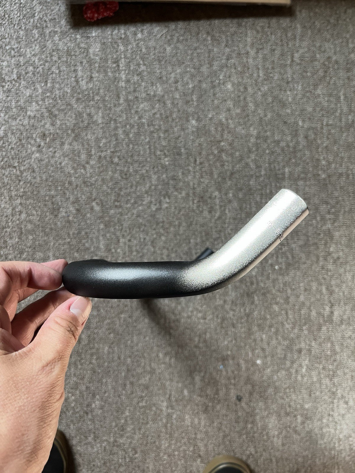 Fixed Gear Bullhorn Handlebar 16.5 Inches for Road & Track Bikes