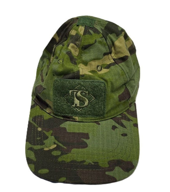 MultiCam Tropic Tactical Ball Cap Adjustable One Size - Durable Ripstop Nylon-Cotton Blend