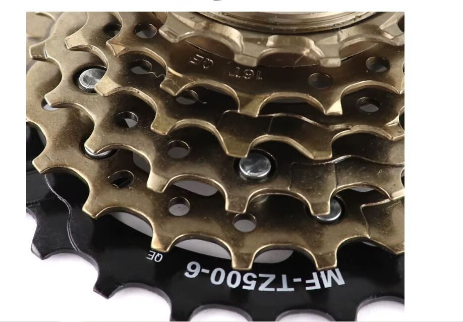7-Speed Bicycle Cassette Freewheel 14-28T for MTB and Road Bikes