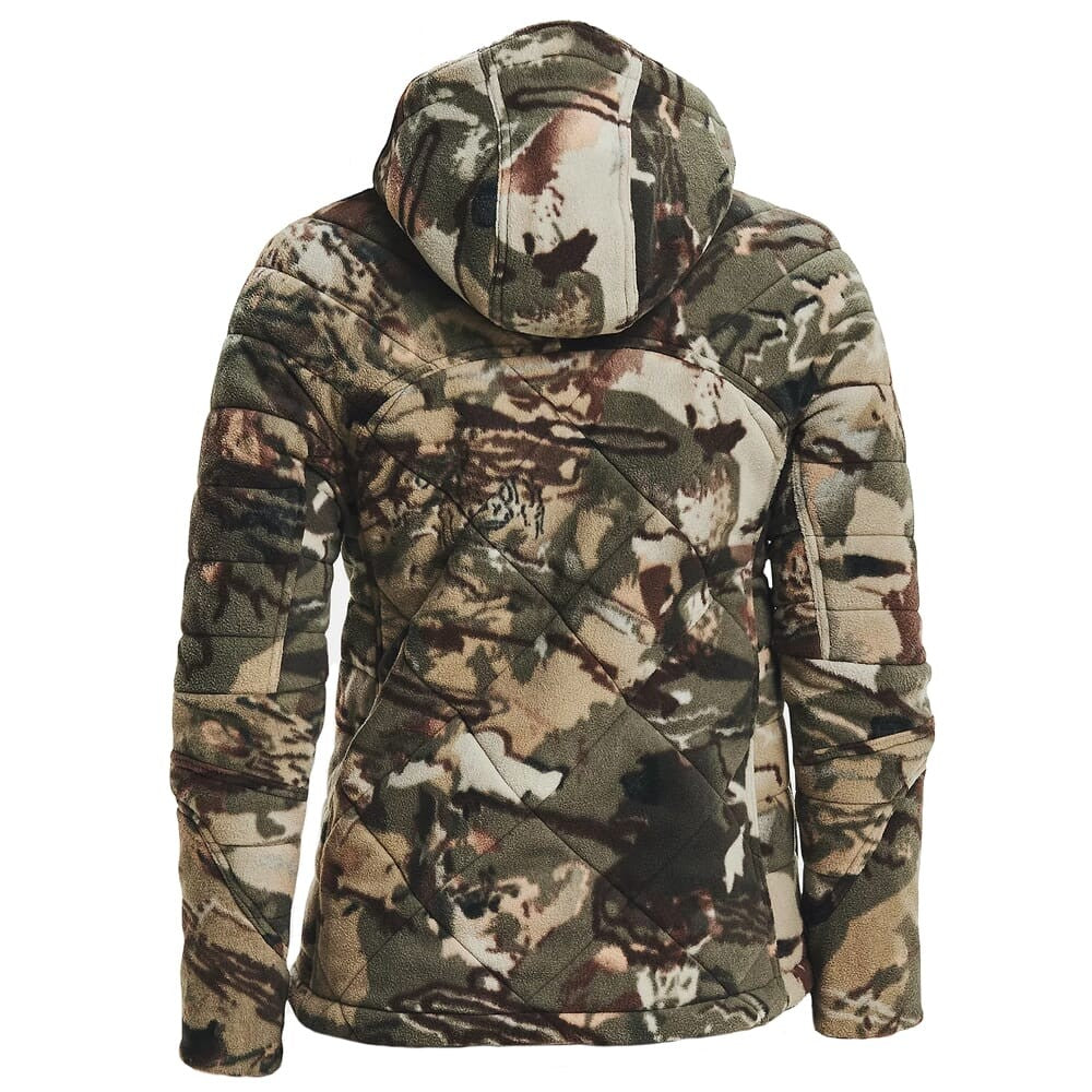 Windproof Women's Camo Jacket for Outdoor Activities