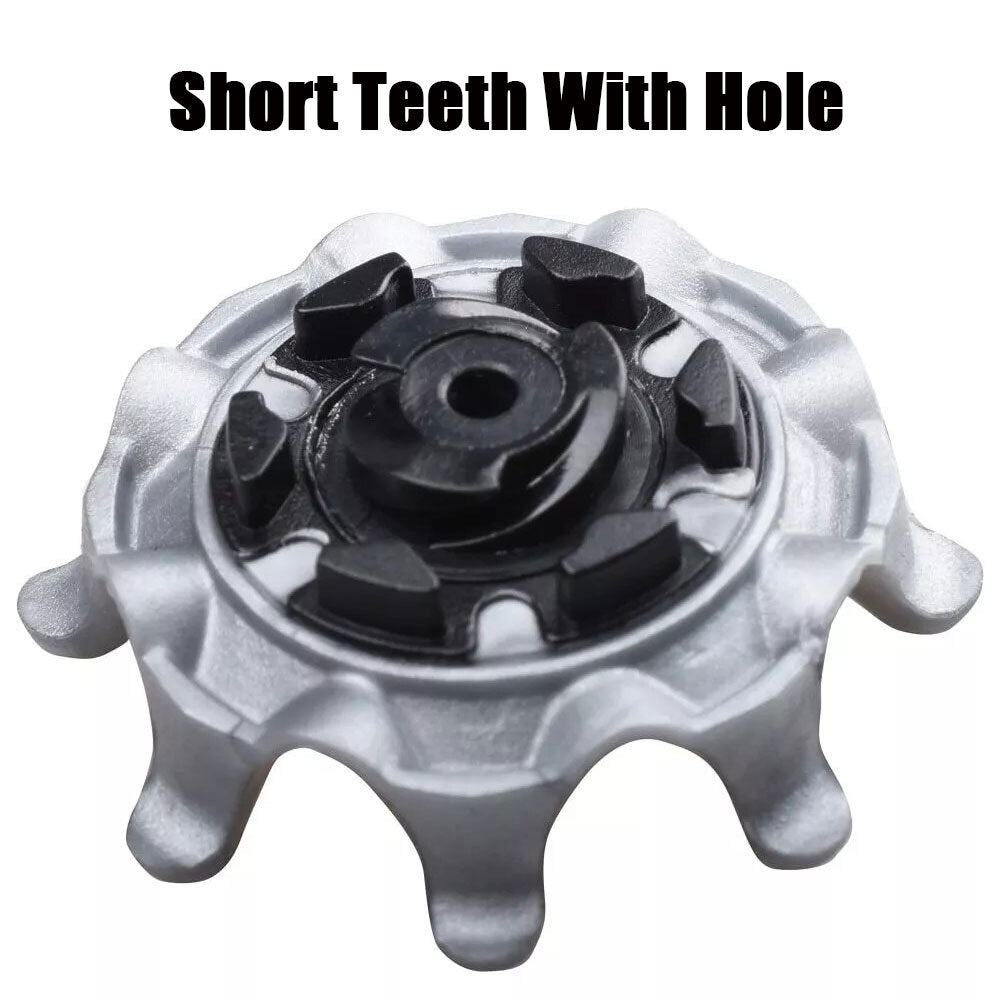 36Pcs Golf Shoe Spikes Replacement Studs Tri-Lok Fast Twist 3.0 Black Gray