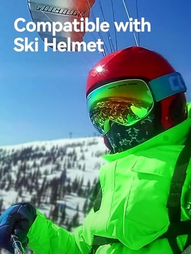 Unbranded Polarized Ski Goggles for Men & Women, OTG Snowboard Goggles with UV Protection