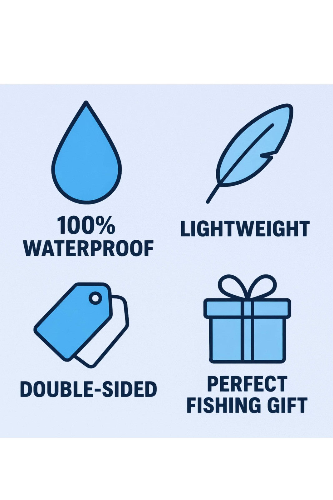 Saltwater Fish Identification Chart Waterproof Guide for Atlantic, Gulf, Bahamas
