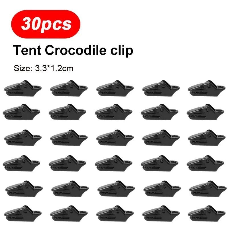 Heavy Duty Tarp Clips Clamps for Camping Canopies Tents Canvas - 50 Pieces