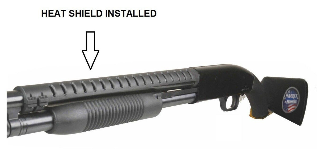 Mossberg Maverick 88 Shotgun Heat Shield - Black Polymer, 13.7" Length