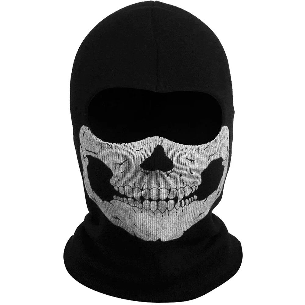 Full Face Mask for Skiing, Cycling & Outdoor Activities - Warm Fleece Skull Mask