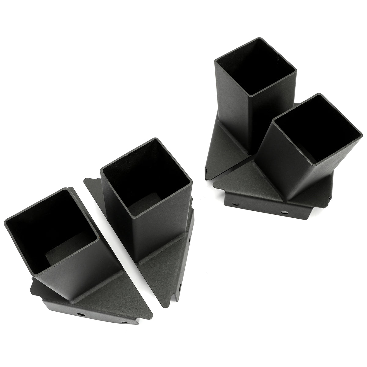 Heavy Duty Deer Elevator Brackets 4 Pack - Powder Coated Steel for Tree Stands